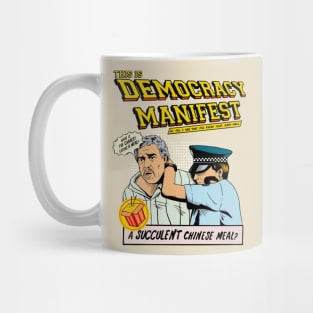 Democracy Manifest - Retro Mug